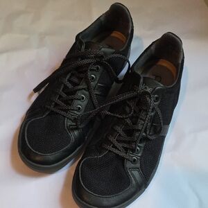 PLAE Black Canvas Sneakers Size 8